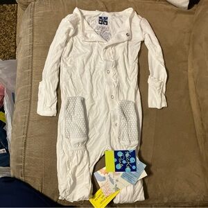 KICKEE’s pants 2T white